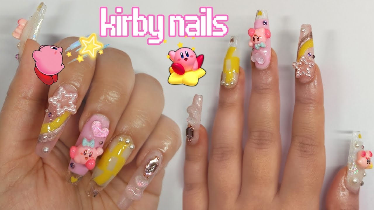 Kirby Nails | Gel X Nails ✨⭐🌟