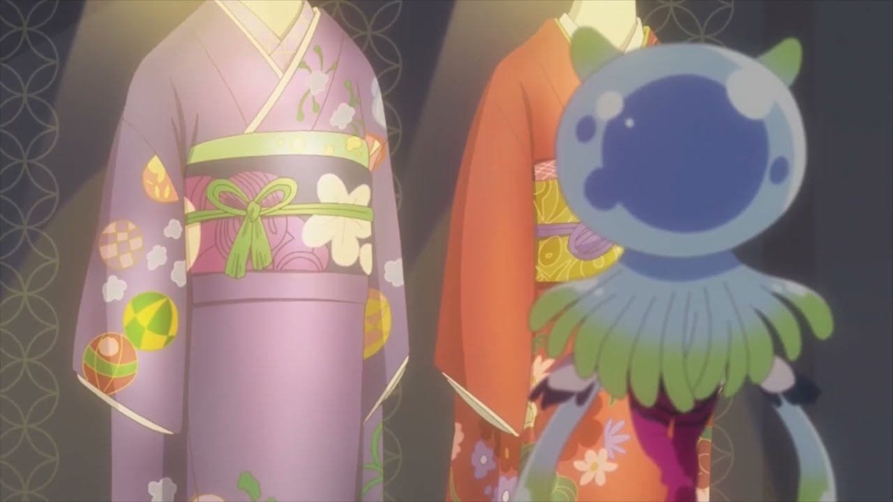 Jellymon wants a kimono!!! | Digimon Ghost Game - episode 13