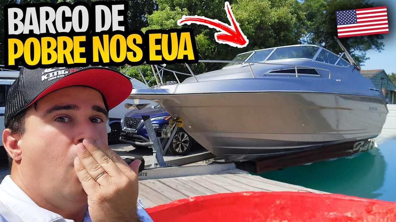 LANCHA DE POBRE NOS ESTADOS UNIDOS 😱 Preço de BANANA