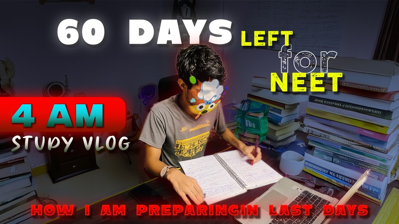 LAST 60 Days Left⌛4 NEET 2025 | My plan for the last 60 Days of NEET 2025 ✅