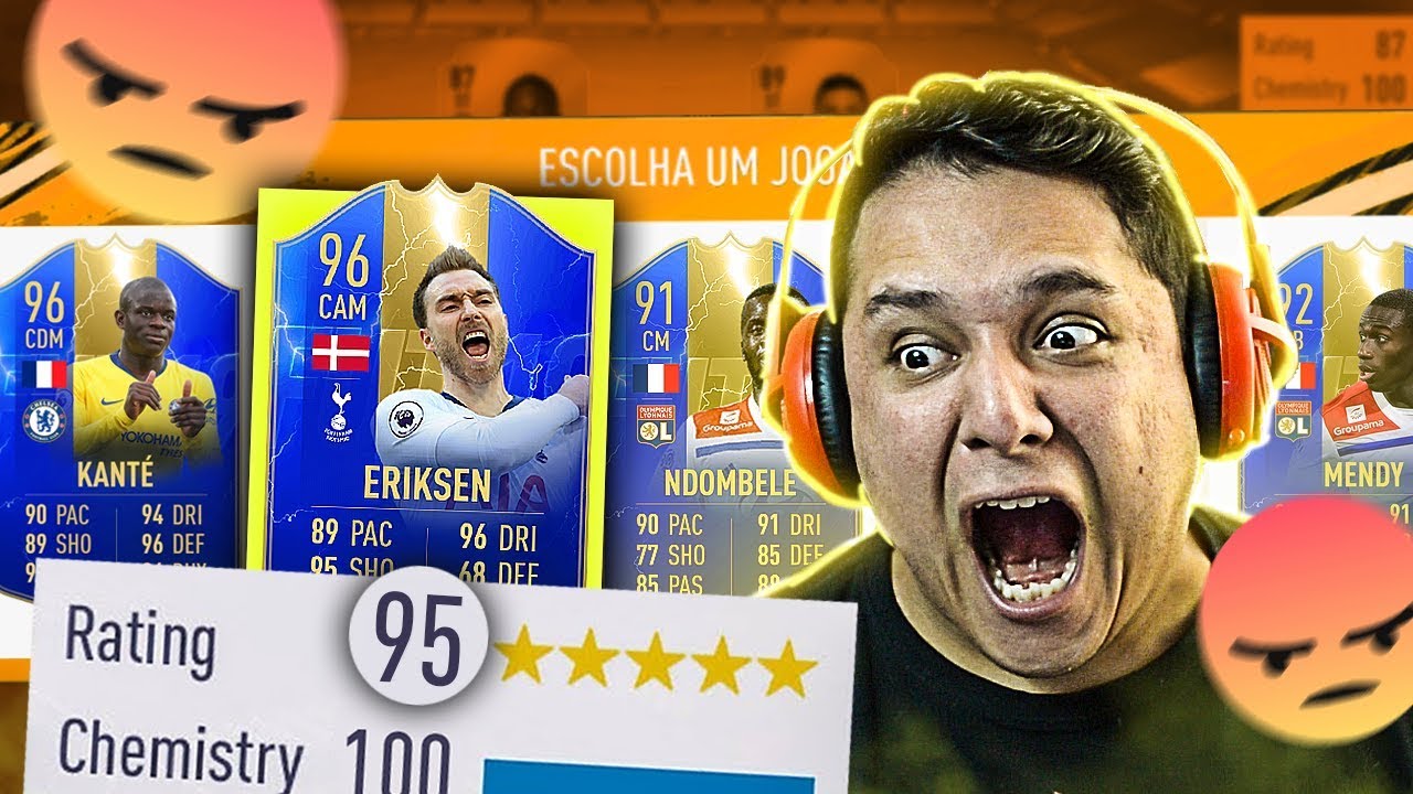 SÓ VEIO CARTINHA MONSTRA!! FUT DRAFT 195?! FIFA 19 FUT DRAFT 🇫🇷🔥