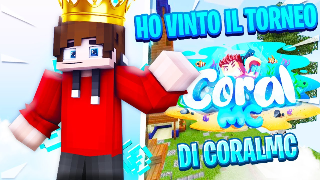 HO VINTO il TORNEO di CORALMC nelle BEDWARS!