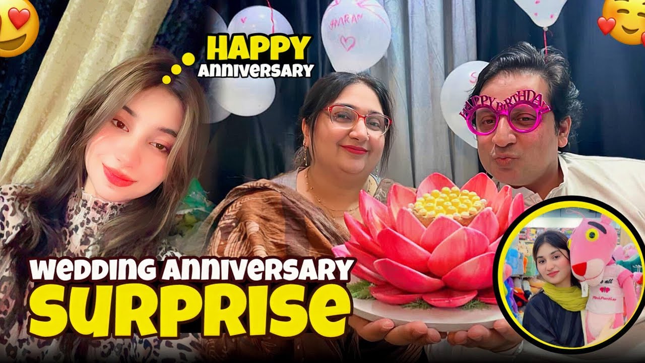 Wedding Anniversary Surprise | Dawat Vlog 