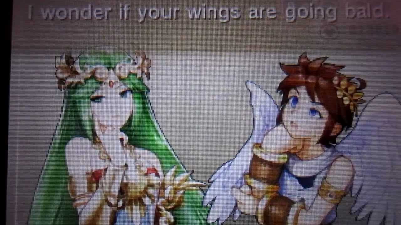 Kid Icarus: Uprising - Pit's Wings Are Going Bald