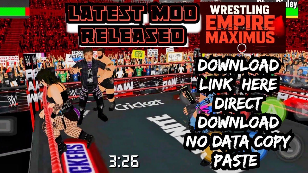 How to Download Wrestling Empire Maximus #wrestlingempire #wrestlingempireforever #wwegames 