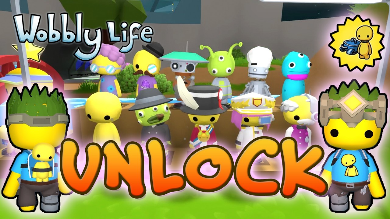 UNLOCK the BOBBLEHEAD BACKPACK At A Bobbly Collection in Wobbly Life 