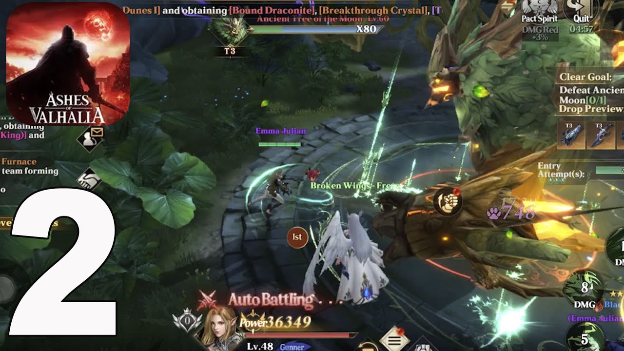 Ashes of Valhalla — Игровой процесс, часть 2 (iOS, Android)