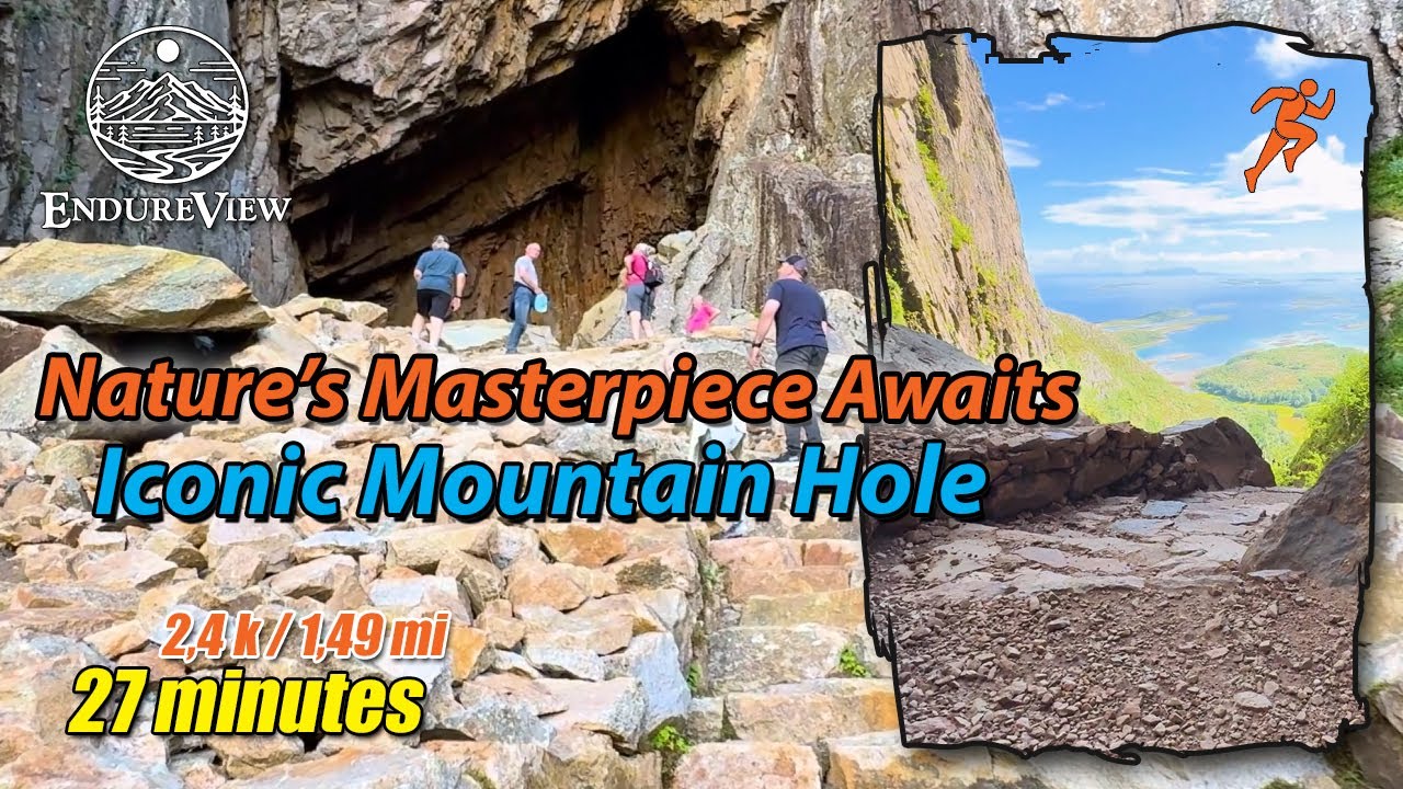 Virtual Run Through Torghatten&rsquo;s Iconic Mountain Hole &ndash; Nature&rsquo;s Masterpiece Awaits!
