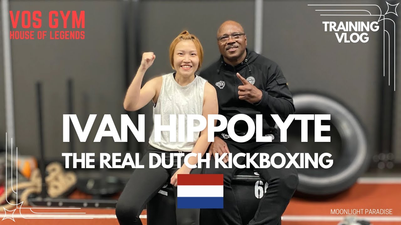 First time in Netherlands 🇳🇱: Dutch Kickboxing with K-1 Legend Ivan Hippolyte at VOS GYM 🥊