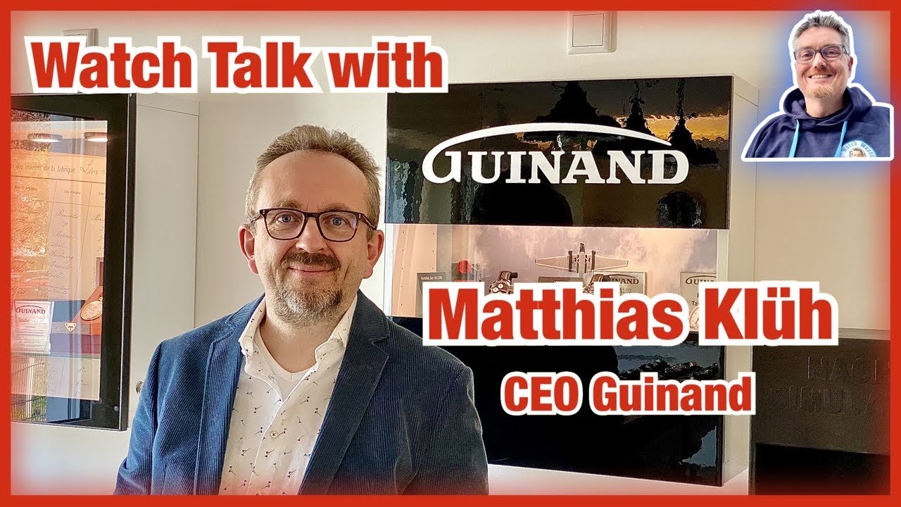 Watch Talk with Matthias Klüh, CEO Guinand - UNCUT