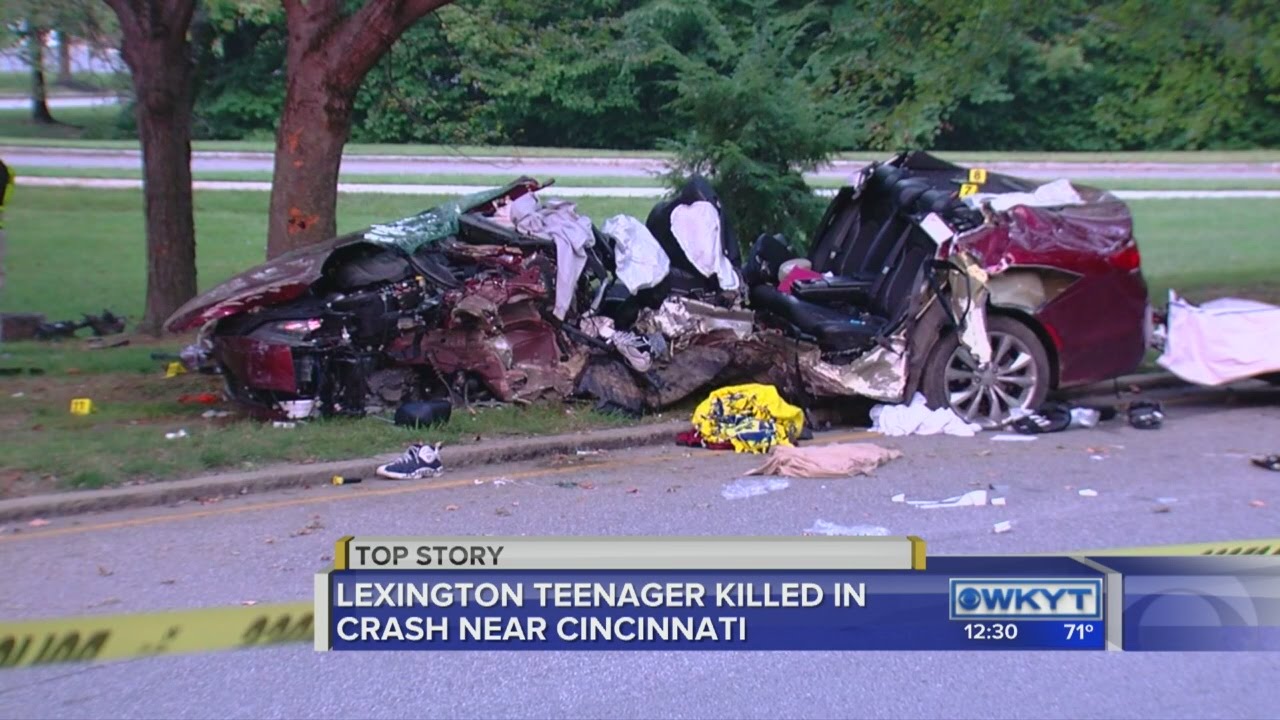 Lexington teenager dead after crash in stolen car near Cincinnati