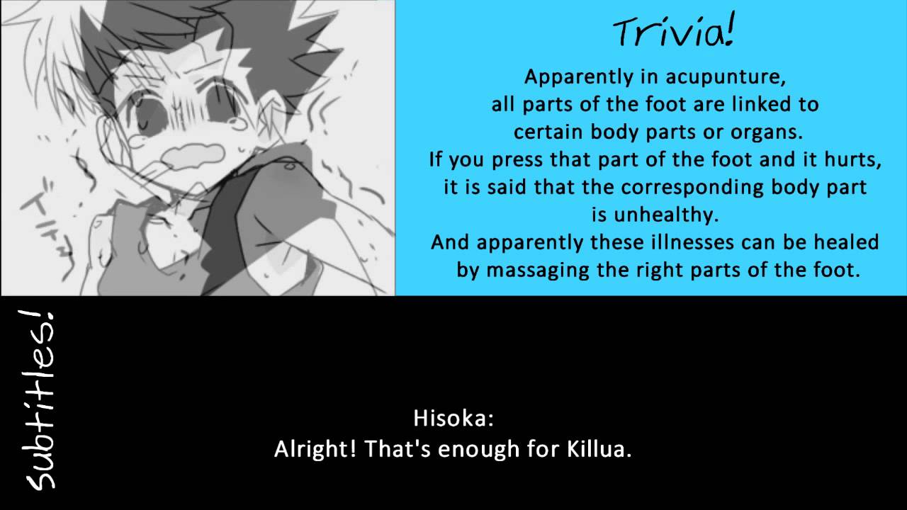 Hisoka's Foot Massage ENG SUB