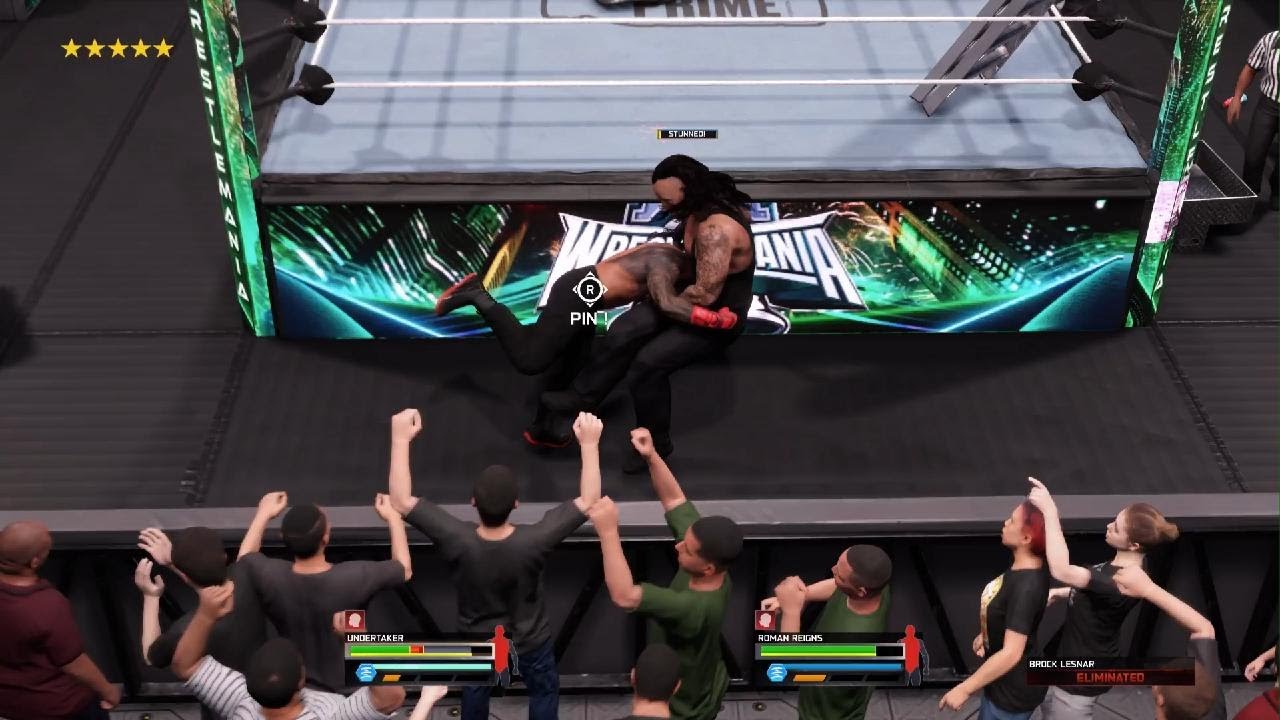 WWE 2K25 - 4 Legends Fatal 4 Way Match | PlayStation 5