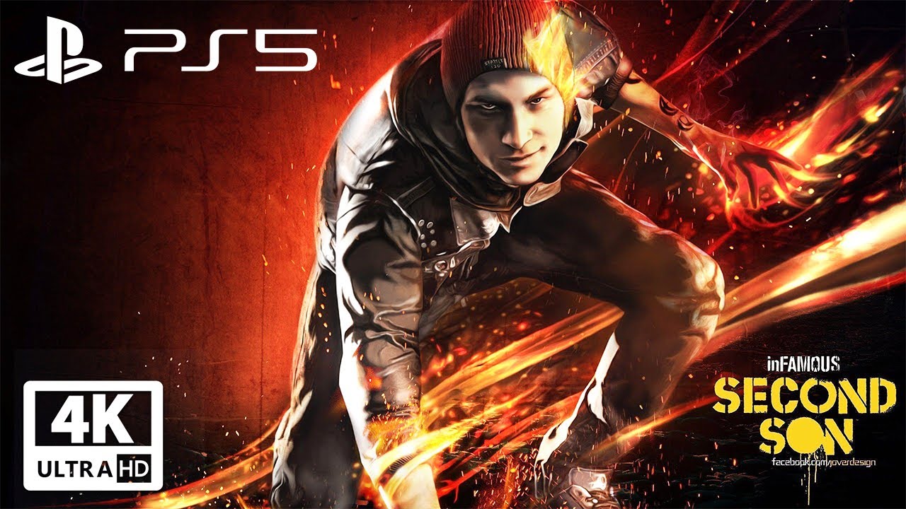 INFAMOUS SECOND SON PS5 All Cutscenes (Good Karma) Game Movie 4K 60FPS Ultra HD