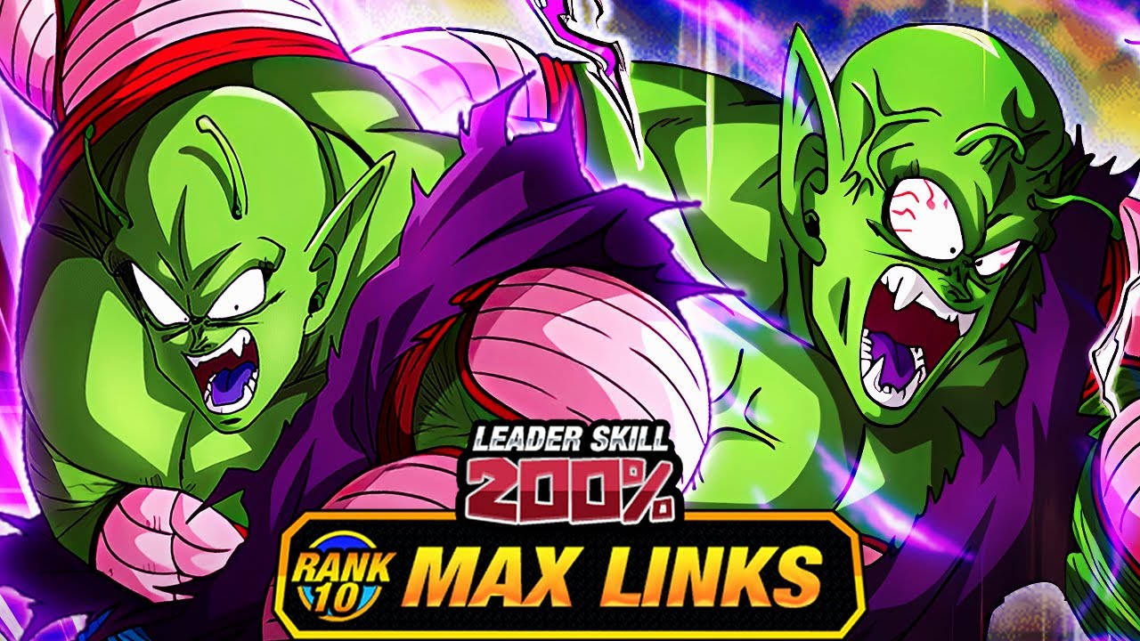 GIGA BUSTED!!!!! LEVEL 10 LINKS 100% DOKKANFEST INT PICCOLO JR.! (DBZ: Dokkan Battle)