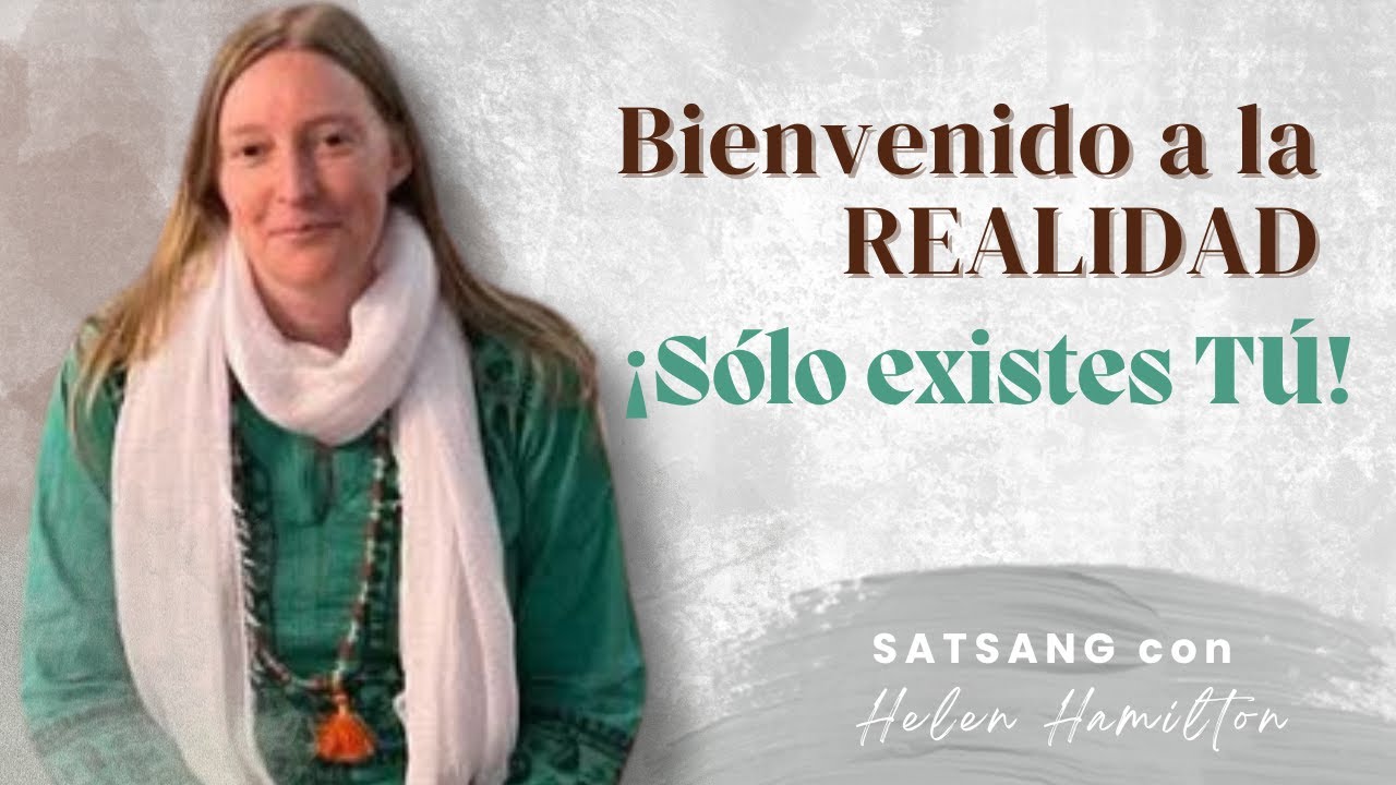 Bienvenido a la Realidad, ¡solo existes tú!