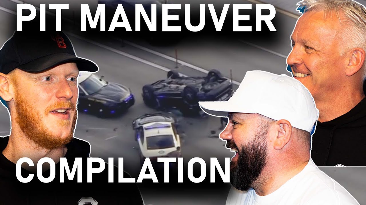 PIT MANEUVER Compilation #1 REACTION | OFFICE BLOKES REACT!!