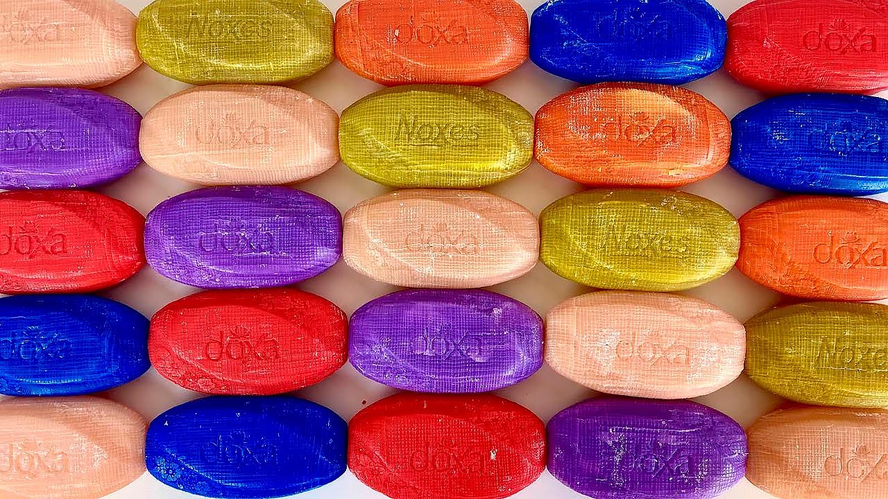 ASMR Soap Cubes. Soap Cutting. Резка мыла кубиками. Satisfying soap.