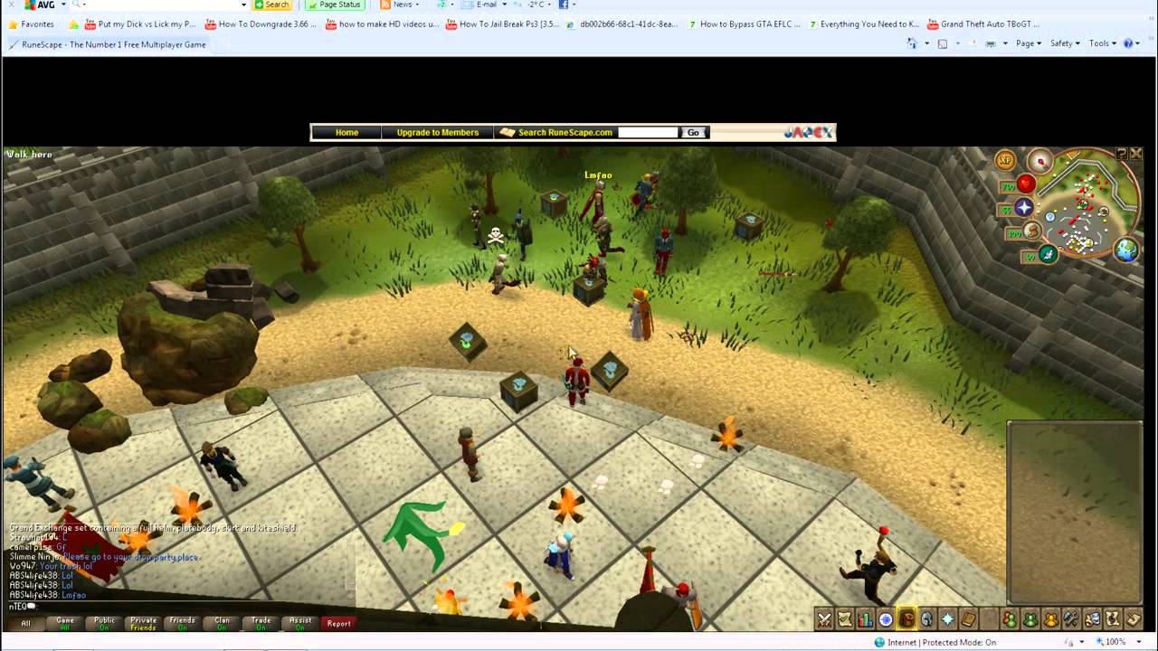 nTEQ  RuneScape vid #2 drop party 720p
