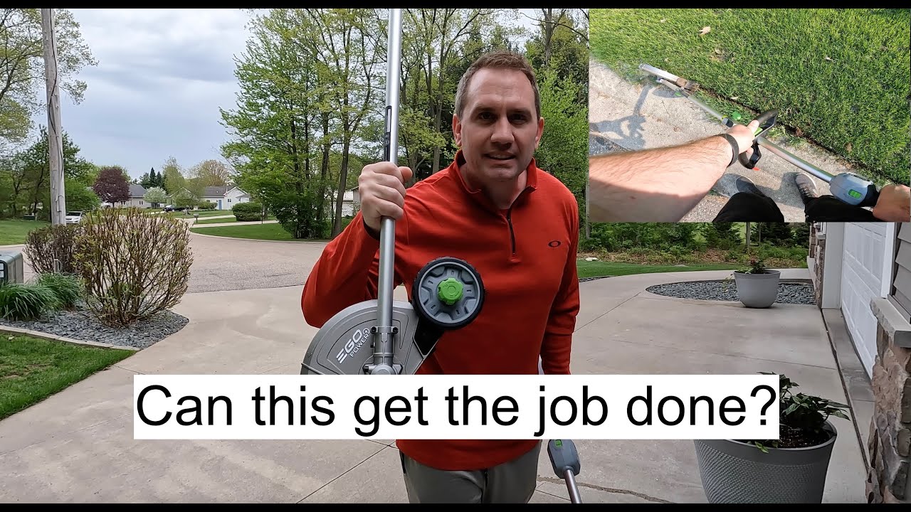 EGO Power+ Edger Review/Test