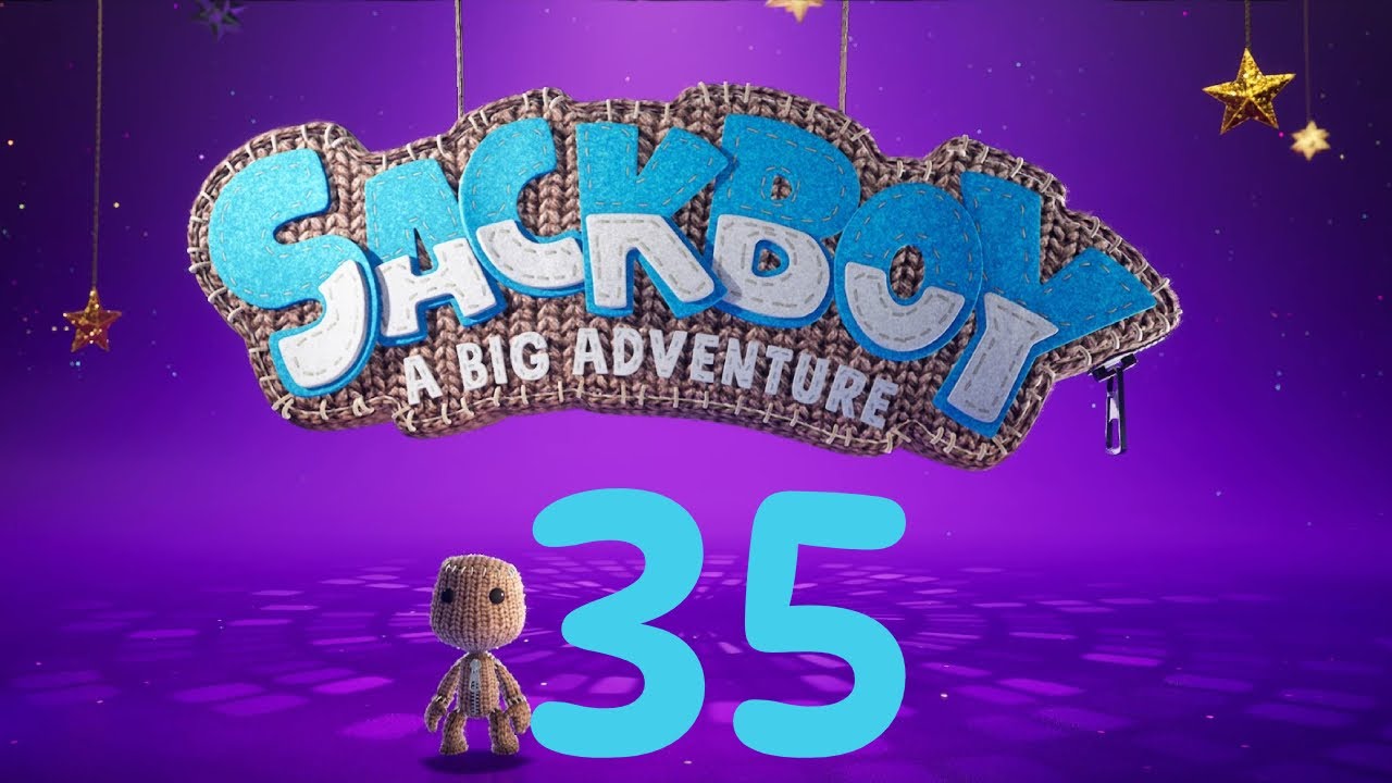 Sackboy: A Big Adventure #35 Knitted knight trials - Trial 4 - Let's bounce