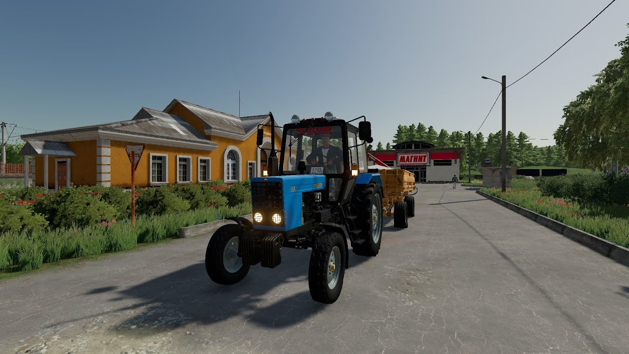 Farming Simulator 22. Карта «Балдейкино». Стрим-кооп №1.