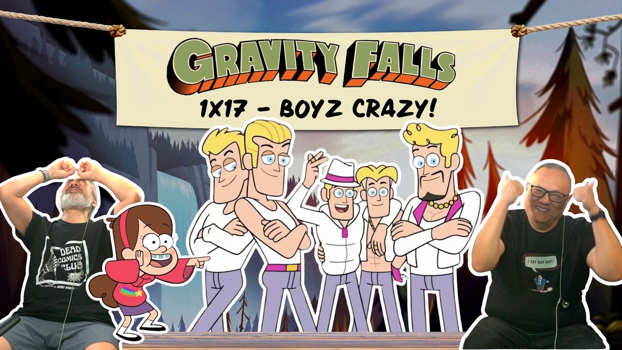 *ГРАВИТИ ФОЛЛЗ* || 1x17 - Boyz Crazy! 😂 #реакция #disneyplus #бойбэнд