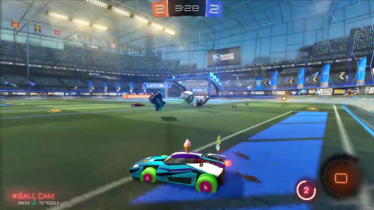 Playing rocket league season 21 casual and competitive