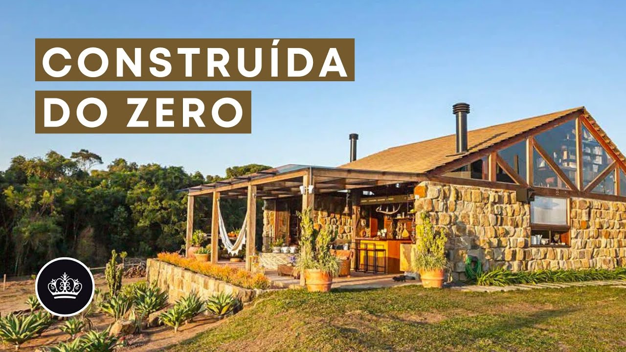 CASA DE CAMPO rústica no interior