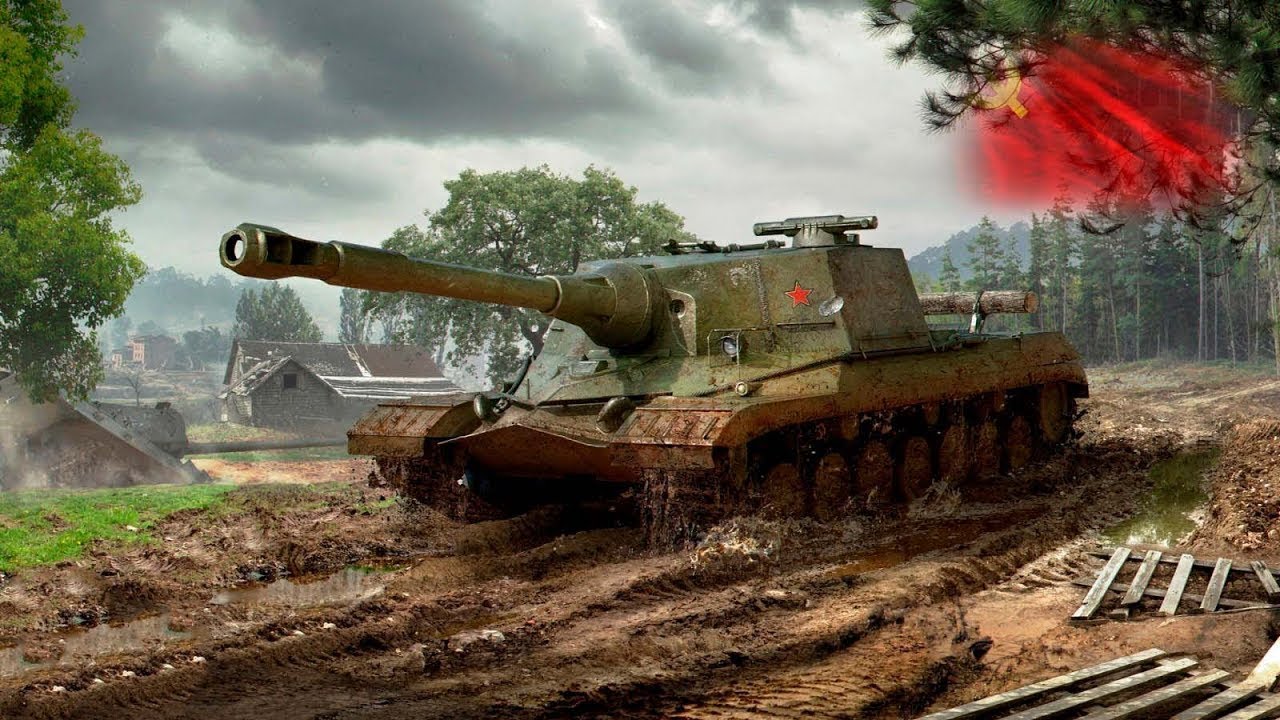 Лучшие ПРОКАЧИВАЕМЫЕ ПТ игры OБ.268 и GRILLE 15 в WOT CONSOLE