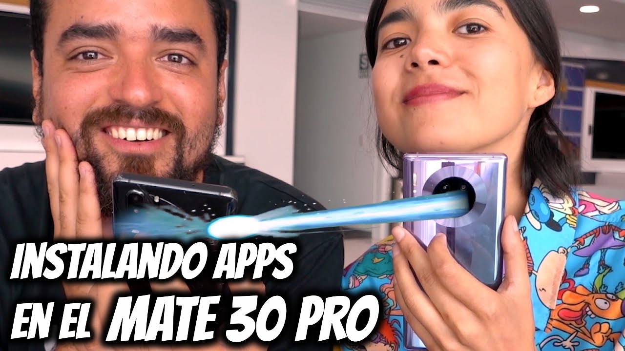 COMO INSTALAR APPS EN EL MATE 30 PRO