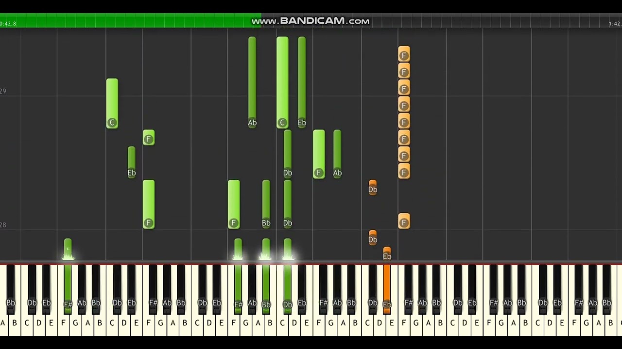 [hard] kanye west HALLELUJAH  full piano tutorial