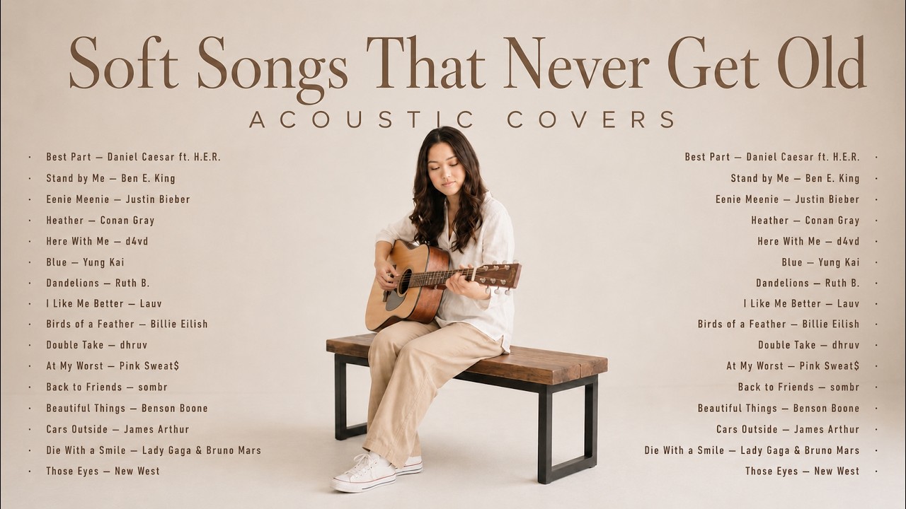 Soft Background Acoustic 🌿 Best Acoustic Covers Playlist 2026 | Relaxing Guitar Songs for Every Mood