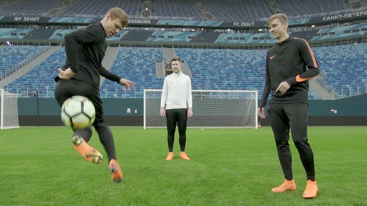 iFreestyle VS Кокорин и Набиуллин (ЗЕНИТ) /// ФРИСТАЙЛ Челлендж ft. Герман El Classico