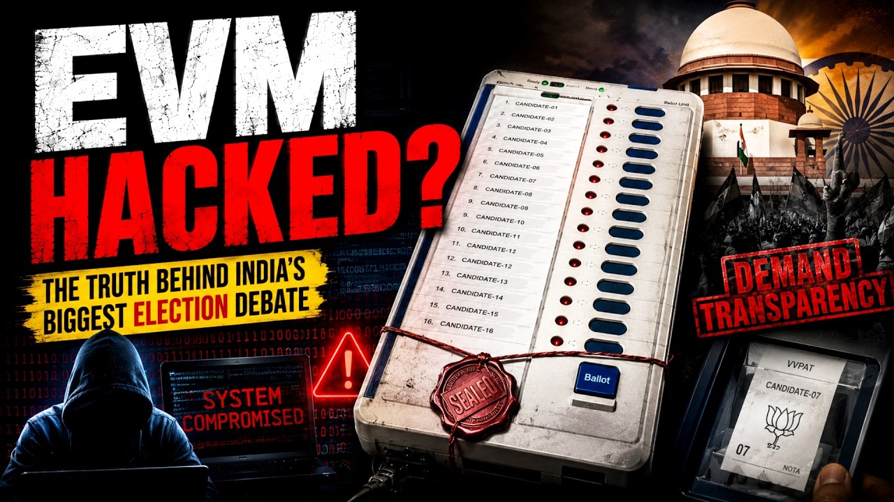 Can India&rsquo;s EVM Really Be Manipulated? EVM Controversy Explained | Truth vs Politics