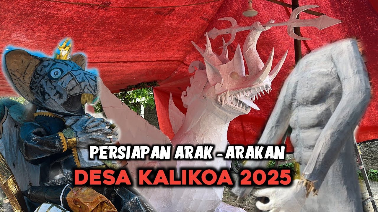 PERSIAPAN Arak - Arakan Desa KALIKOA 2025 | Kedawung Cirebon 
