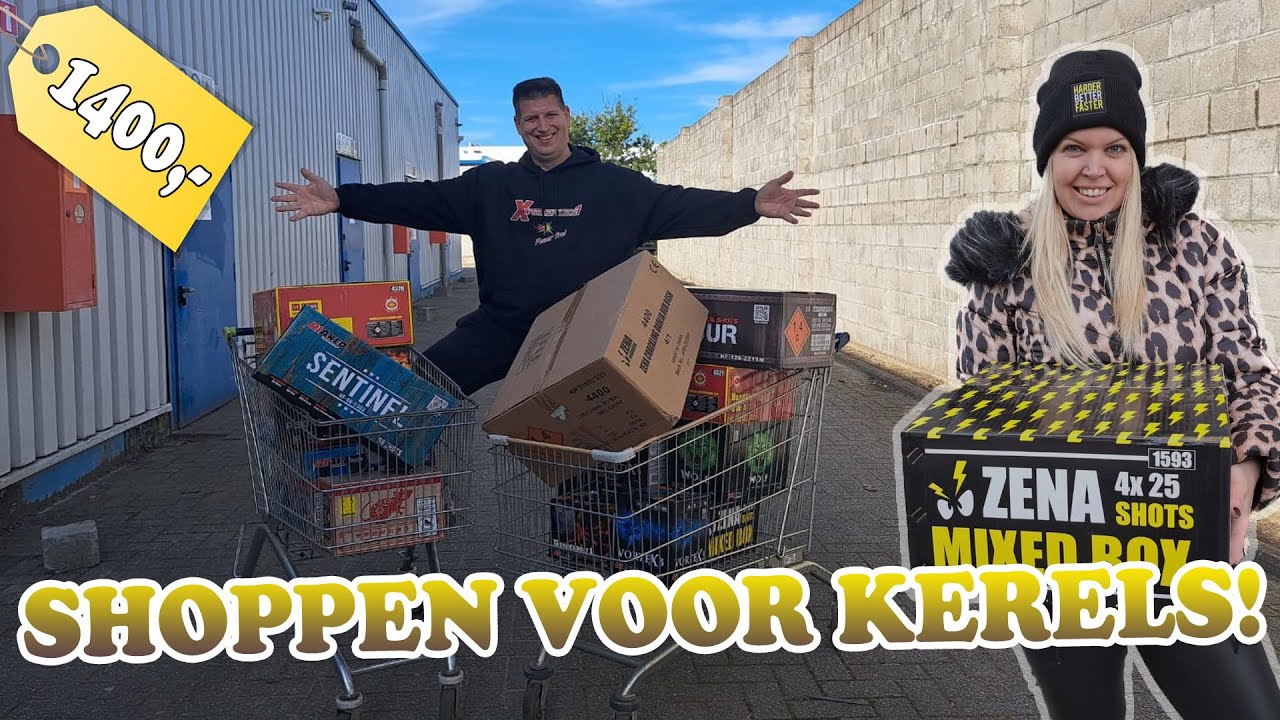 VOOR EEN KAPITAAL AAN VUURWERK HALEN!!!