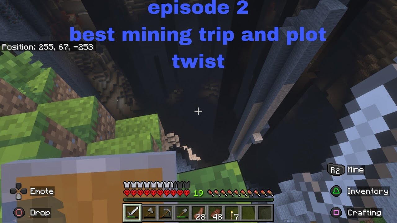 Ready for a mining trip and special guest. (Episode 2 hardcore forever world)