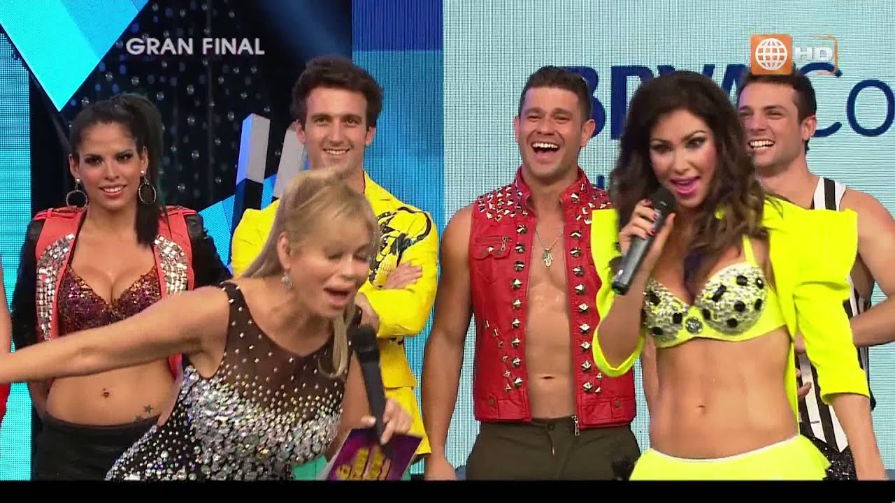 Esto es guerra : Melissa Loza con Gisela Valcárcel en El gran show PARTE 1