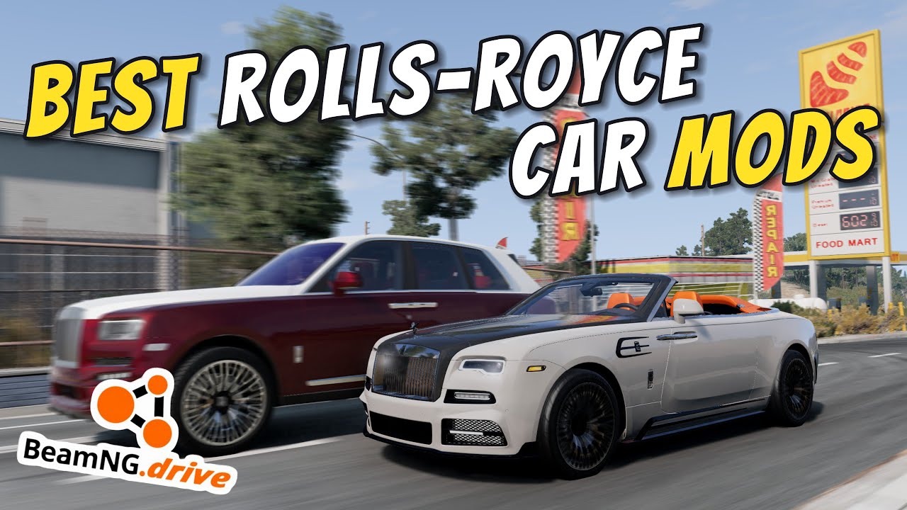 Best Rolls-Royce Car Mods for BeamNG Drive