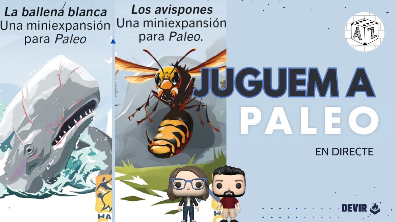 Juguem a... PALEO amb les miniexpansions Avispones i La Ballena Blanca | #jocsdetaula