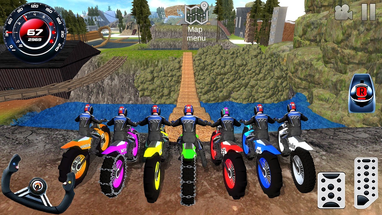 Extrema de Motocicletas - Juego de Motos #3 Offroad Outlaws bike game Gameplay Android / IOS
