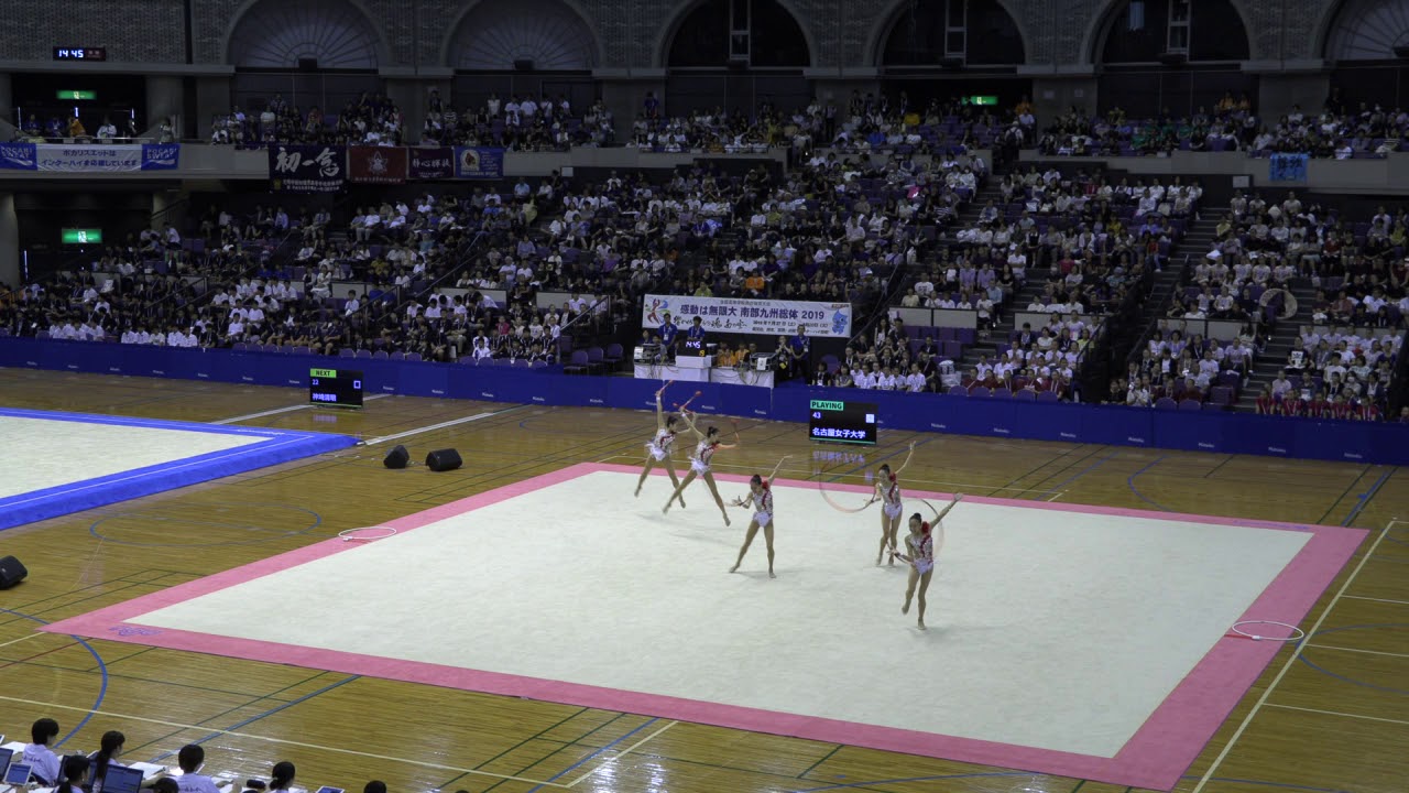 2019年IH 新体操 女子 団体 名古屋女子（愛知）