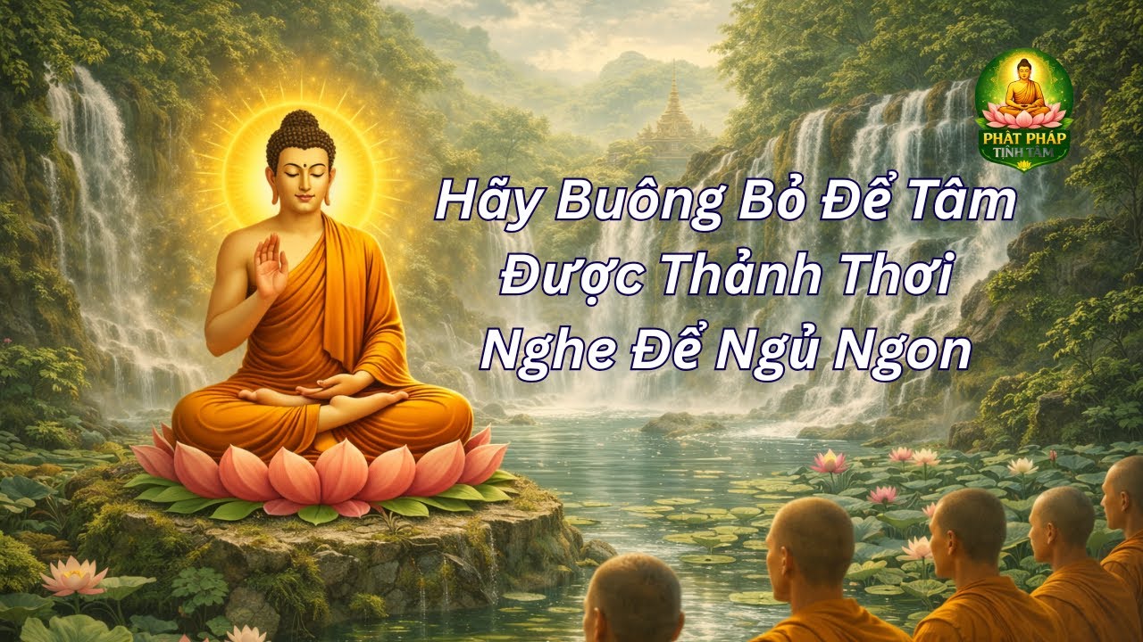 Lời Phật Dạy về cuộc sống: Hãy buông bỏ để tâm được thảnh thơi, nghe để ngủ ngon