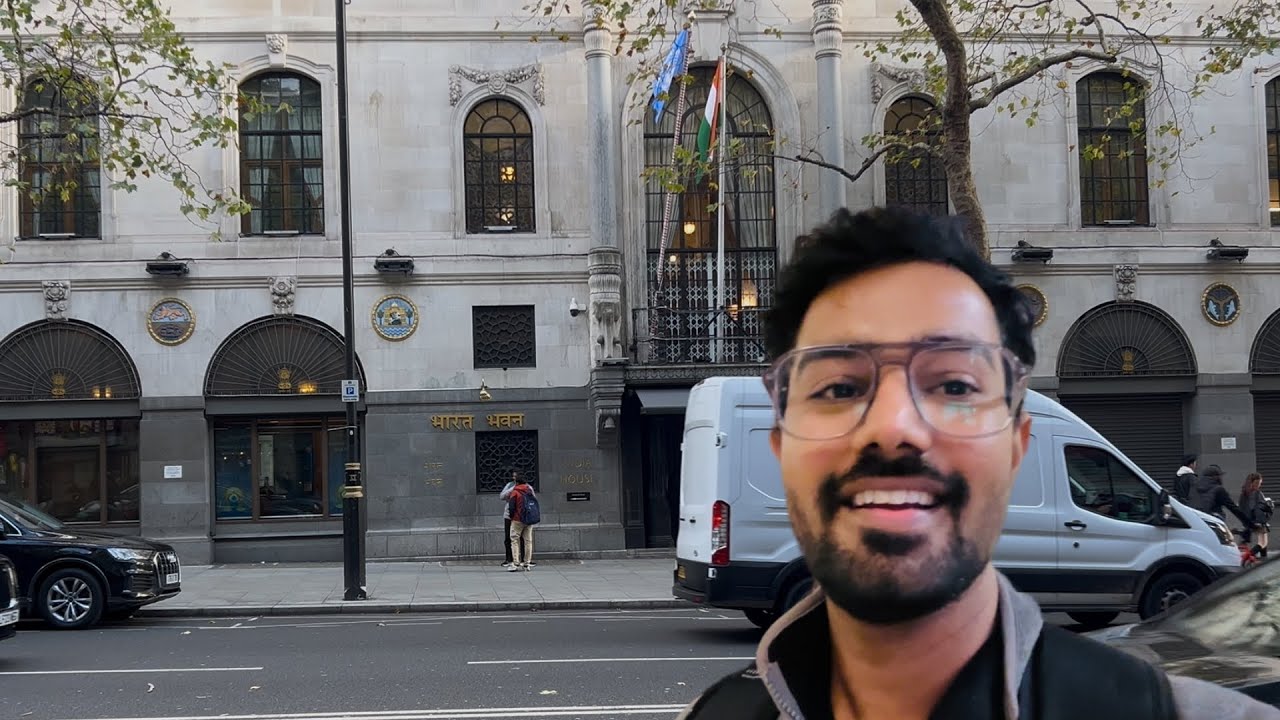 Visit To Indian Embassy in London | Liverpool Street | Sneakpeakwithshubham