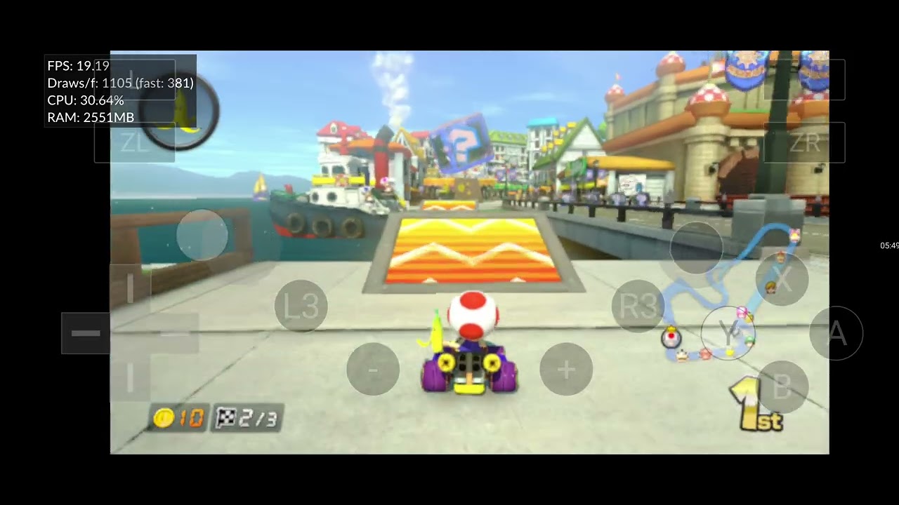 Mario kart 8 - Toad harbor