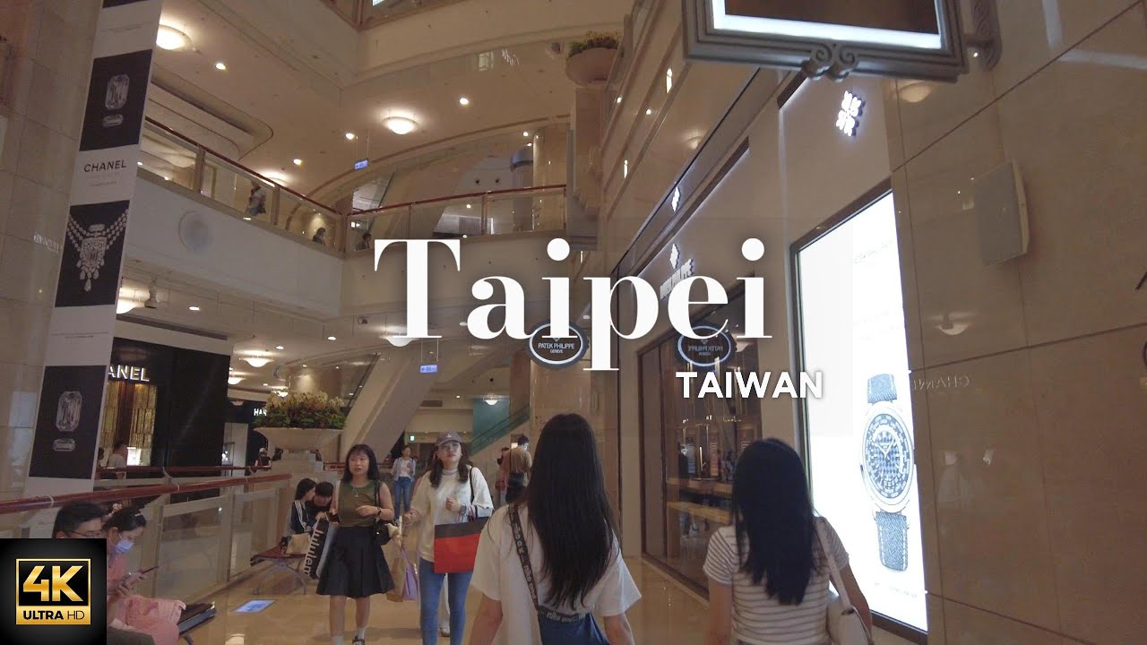 Let's Walk | Inside Taipei 101 Shopping Mall Taiwan 🇹🇼 Walking Tour