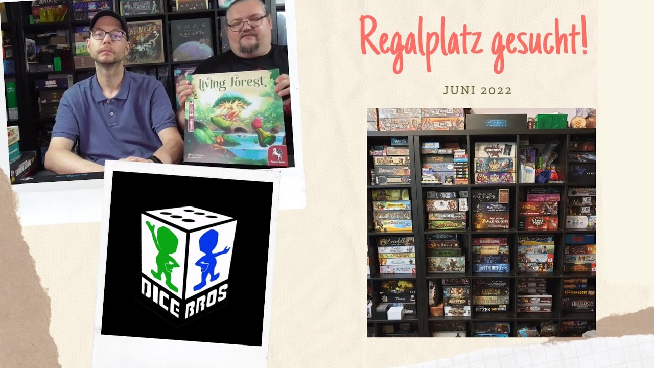 REGALPLATZ GESUCHT: Juni 2022