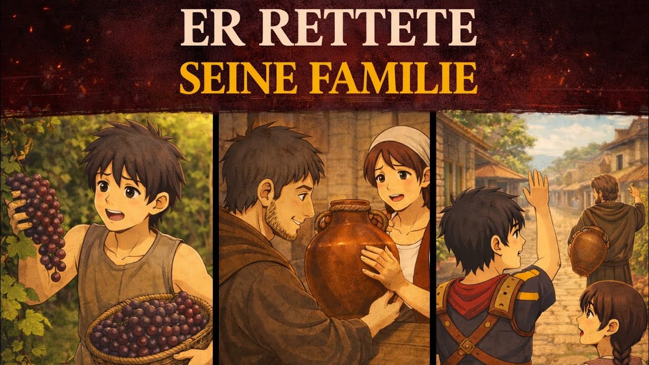 Der bittere Most rettete seine Familie – Eine Geschichte eines römischen Jungen | Lucius