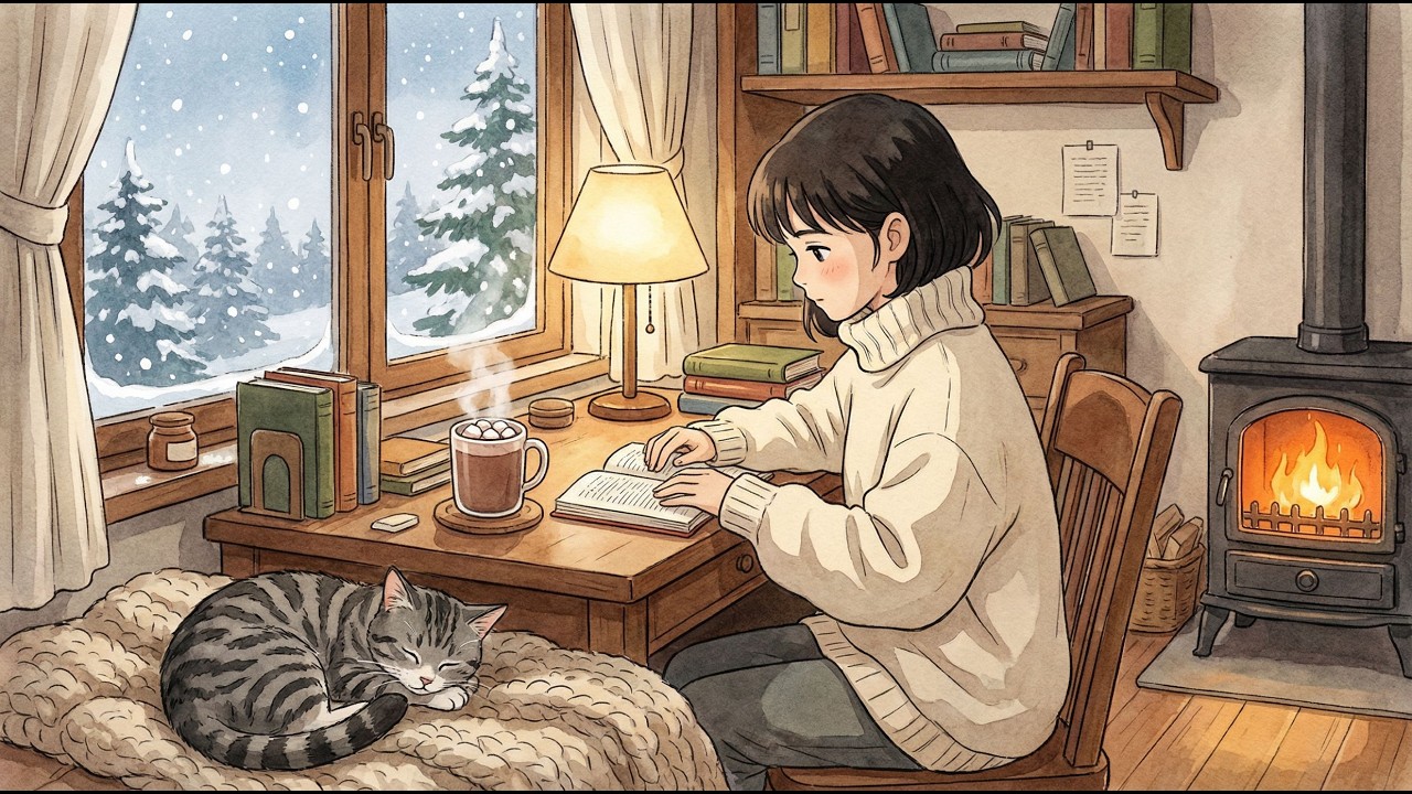 The Infinite Focus Room: Cozy Lo-Fi & Ghibli Dreams